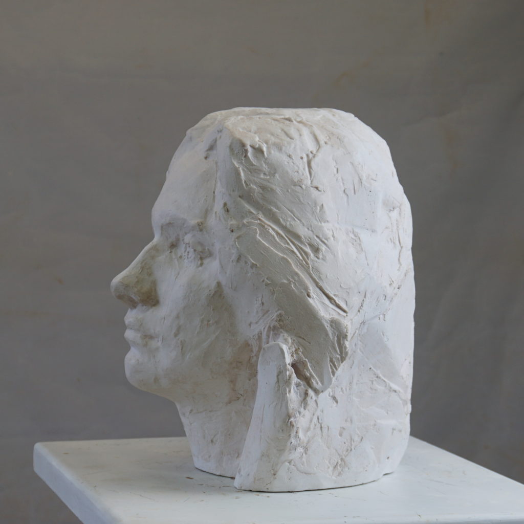 rzeźba głowa kobiety